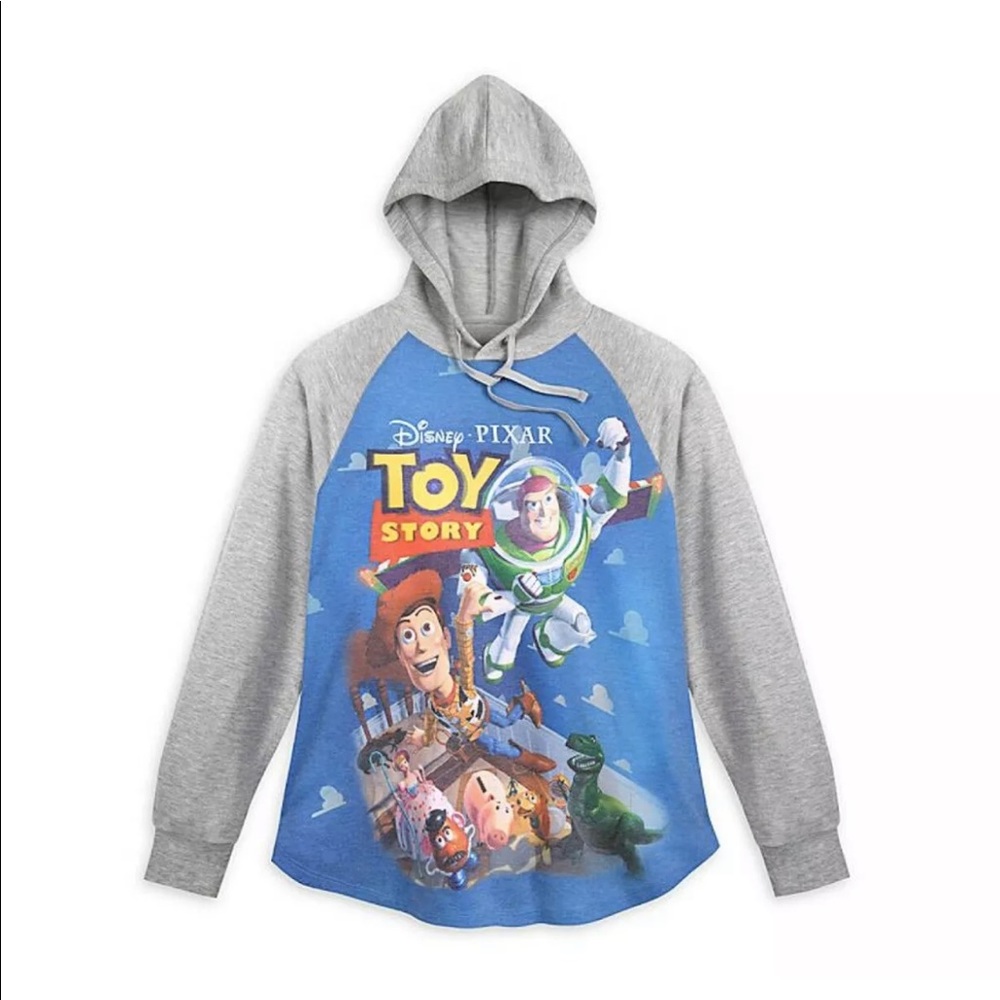 Disney Toy Story VHS-inspired long-sleeve hoodie T, NWT